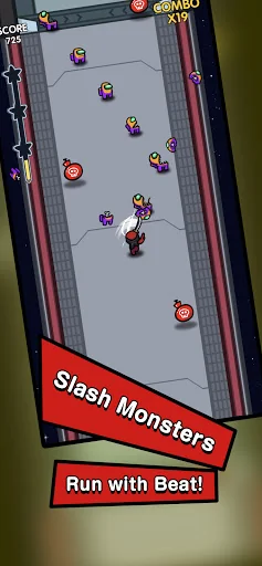 Impostor Run: Dash Music Saber Screenshot 1