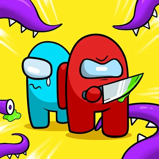 Crewmate Adventure: Animation Parkour - Action App (Rating: 4.5★)