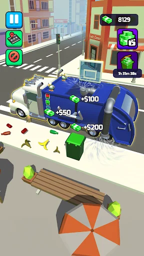Garbage Truck 3D!!! Screenshot 2