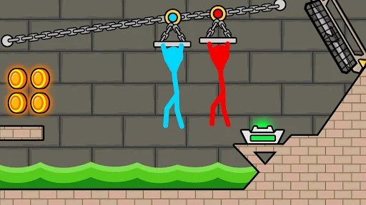 Red and Blue Stickman 2 Screenshot 5