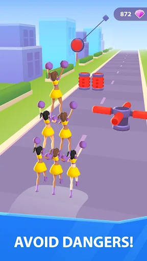 Cheerleader Run 3D Screenshot 3