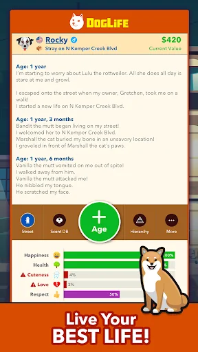 DogLife - BitLife Dog Screenshot 4