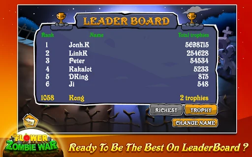 Flower Zombie War Screenshot 9