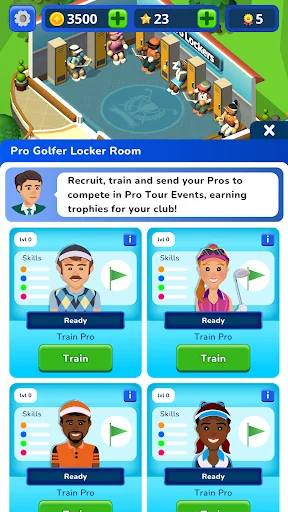 Idle Golf Club Manager Tycoon Screenshot 8