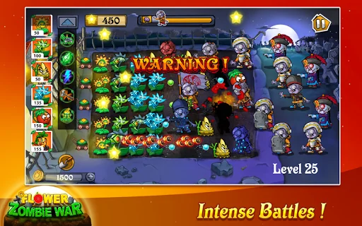 Flower Zombie War Screenshot 8