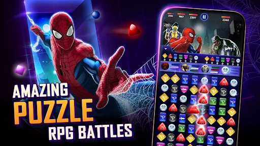 MARVEL Puzzle Quest: Hero RPG Screenshot 1