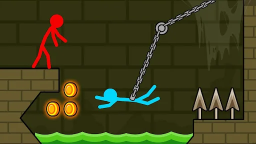 Red and Blue Stickman 2 Screenshot 8