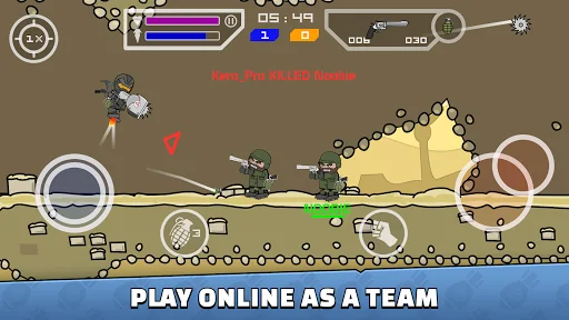 Mini Militia - Doodle Army 2 Screenshot 1