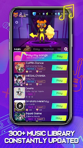 Cyber Surfer: EDM & Skateboard Screenshot 3