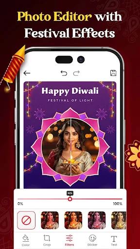Happy Diwali Photo Frame Screenshot 3