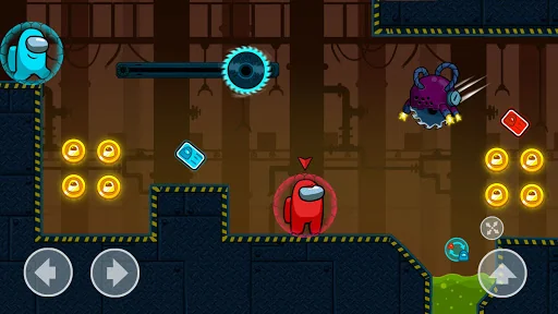 Crewmate Adventure: Animation Parkour Screenshot 4