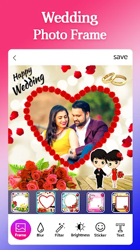 Wedding Photo Frame Screenshot 1