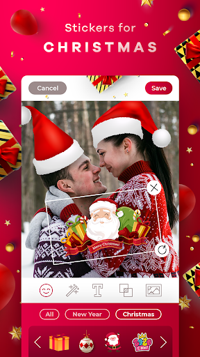 New Year Frames & Stickers Screenshot 3