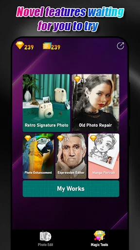 Magic Photo Editor:Foto Repair Screenshot 2