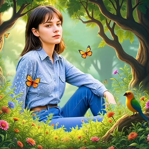 Flora Photo Frame Photo Editor App Icon (Rating: 4.8★)