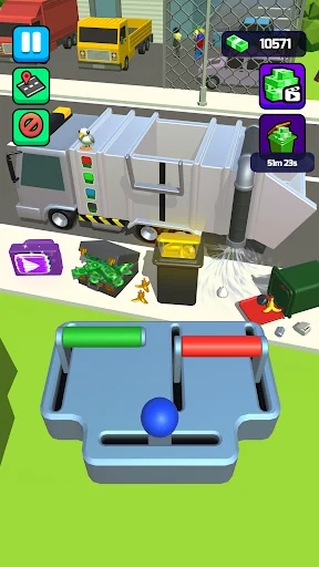 Garbage Truck 3D!!! Screenshot 8