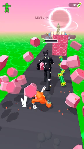 Monsters Lab - Freaky Running Screenshot 3