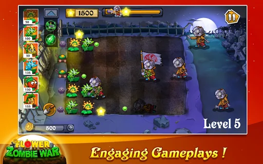 Flower Zombie War Screenshot 7