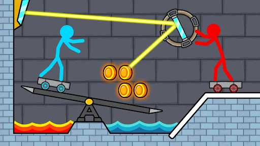Red and Blue Stickman 2 Screenshot 4