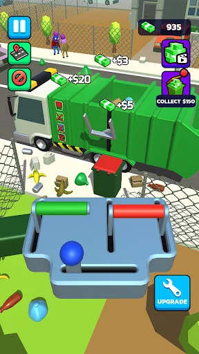 Garbage Truck 3D!!! Screenshot 6