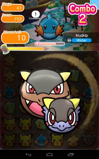 Pokemon Shuffle Mobile Screenshot 7