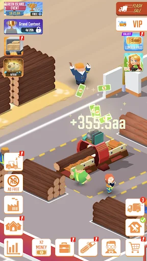 Lumber Empire: Idle Tycoon Screenshot 4