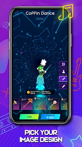 Cyber Surfer: EDM & Skateboard Screenshot 2